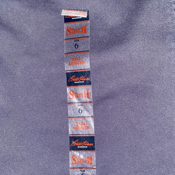 Bill Blass Size 6 Dark Navy Blue High Waist Jeans - Picture 11 of 16